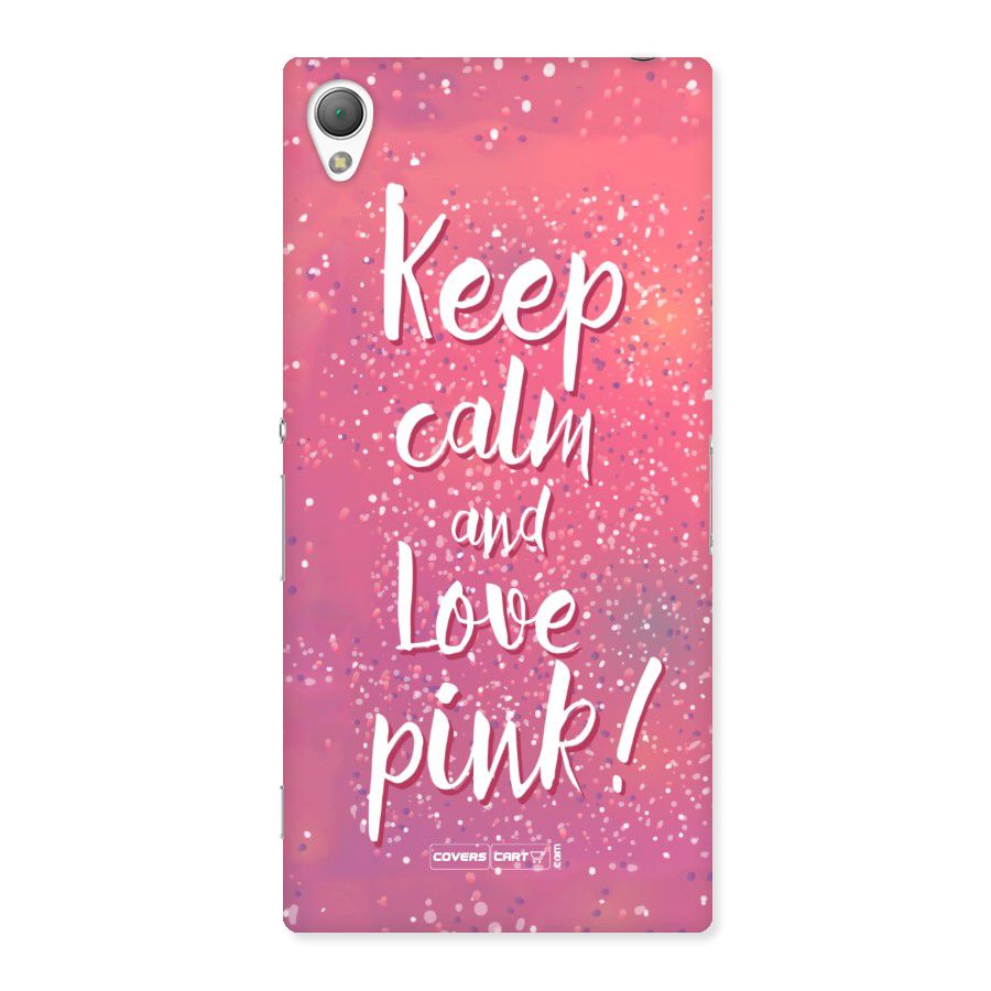 Love Pink Back Case for Sony Xperia Z3