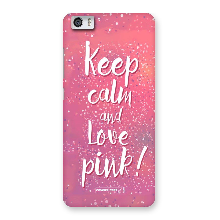 Love Pink Back Case for Xiaomi Redmi Mi5