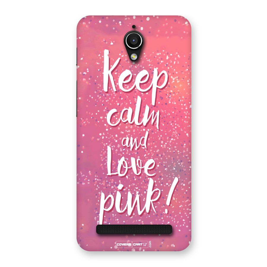 Love Pink Back Case for Zenfone Go