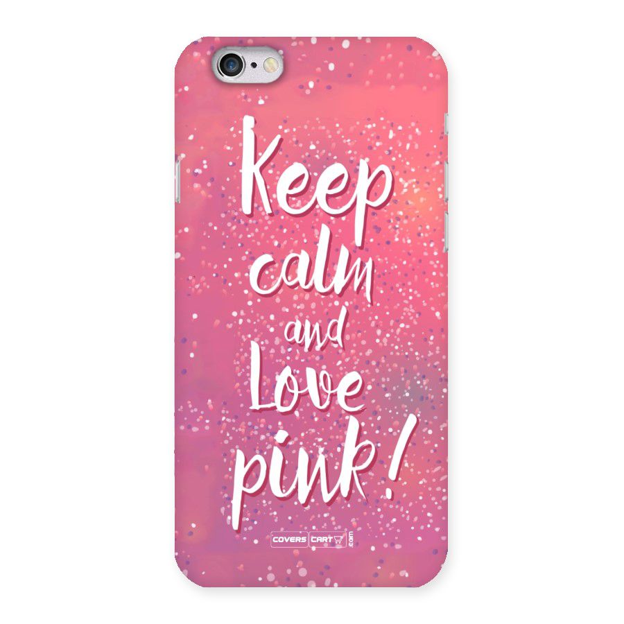 Love Pink Back Case for iPhone 6 6S