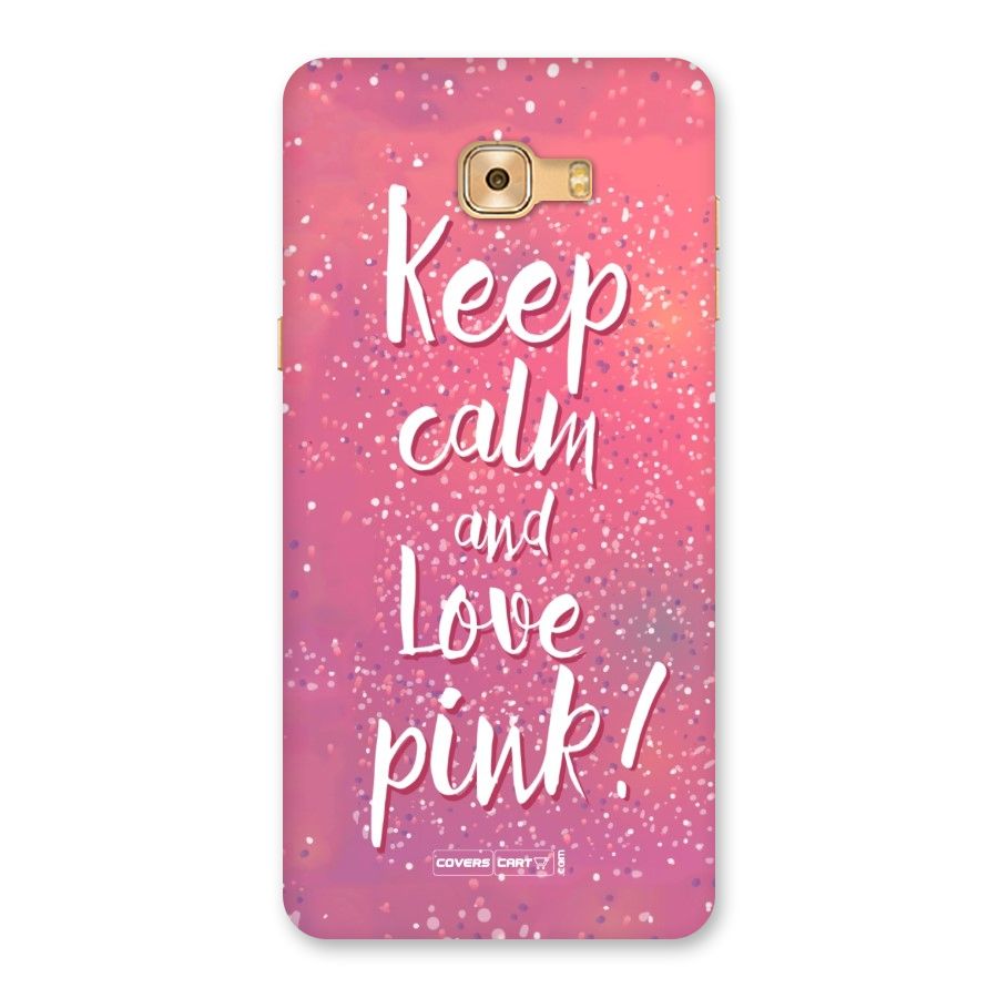 Love Pink Back Case for Galaxy C9 Pro