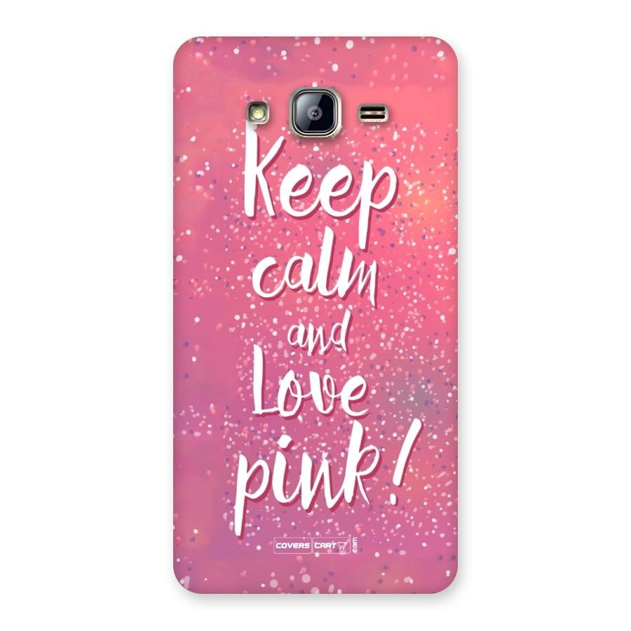 Love Pink Back Case for Galaxy On5