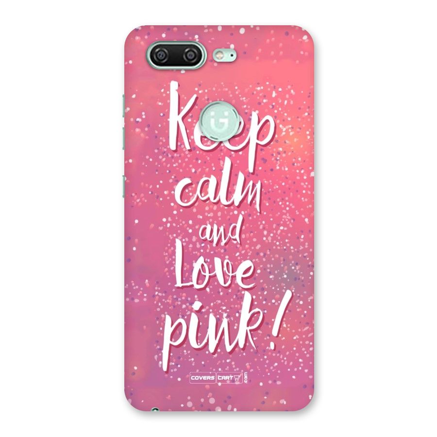 Love Pink Back Case for Gionee S10