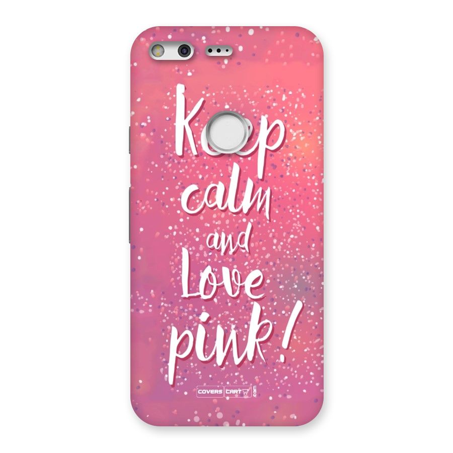 Love Pink Back Case for Google Pixel