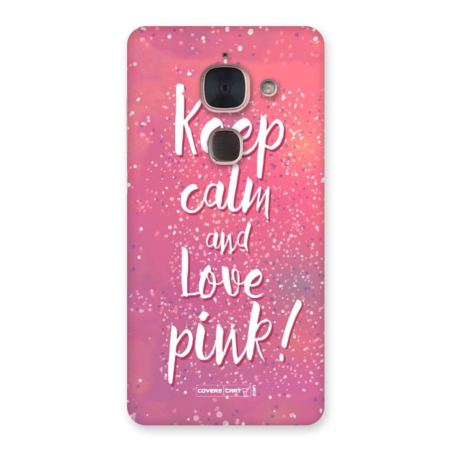Love Pink Back Case for Le Max 2