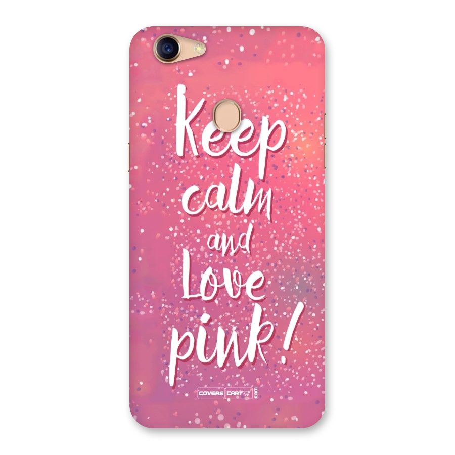 Love Pink Back Case for Oppo F5