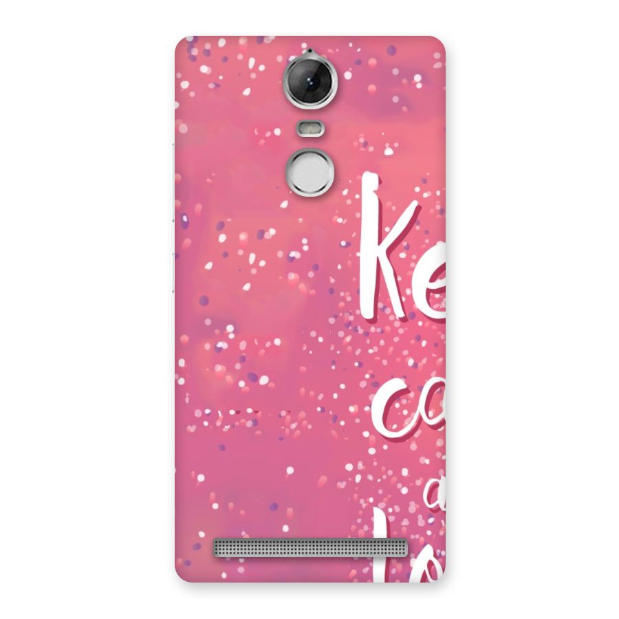 Love Pink Back Case for Vibe K5 Note