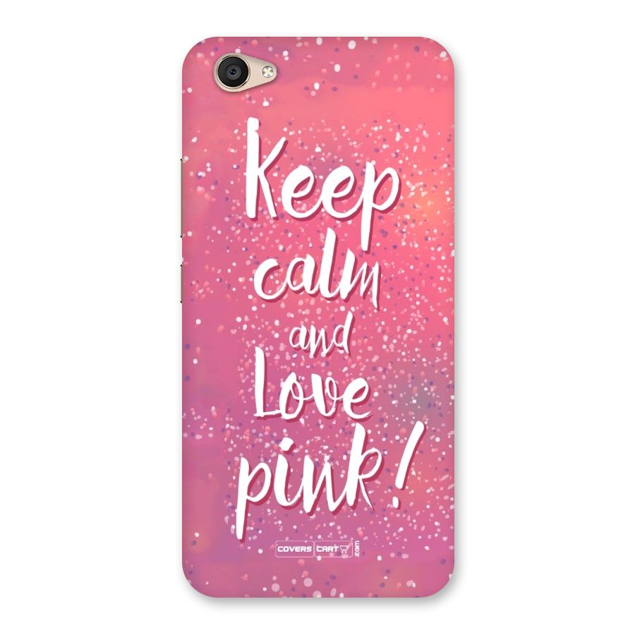 Love Pink Back Case for Vivo V5 Plus