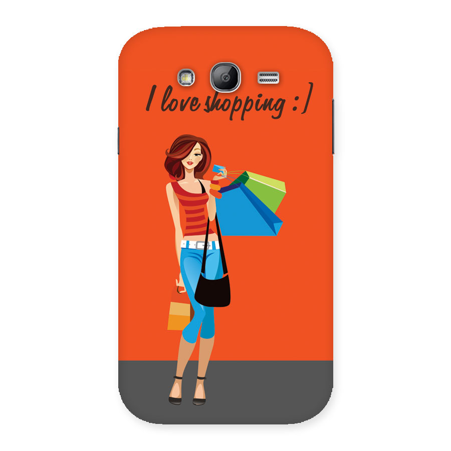 Love Shopping Classy Girl Back Case for Galaxy Grand