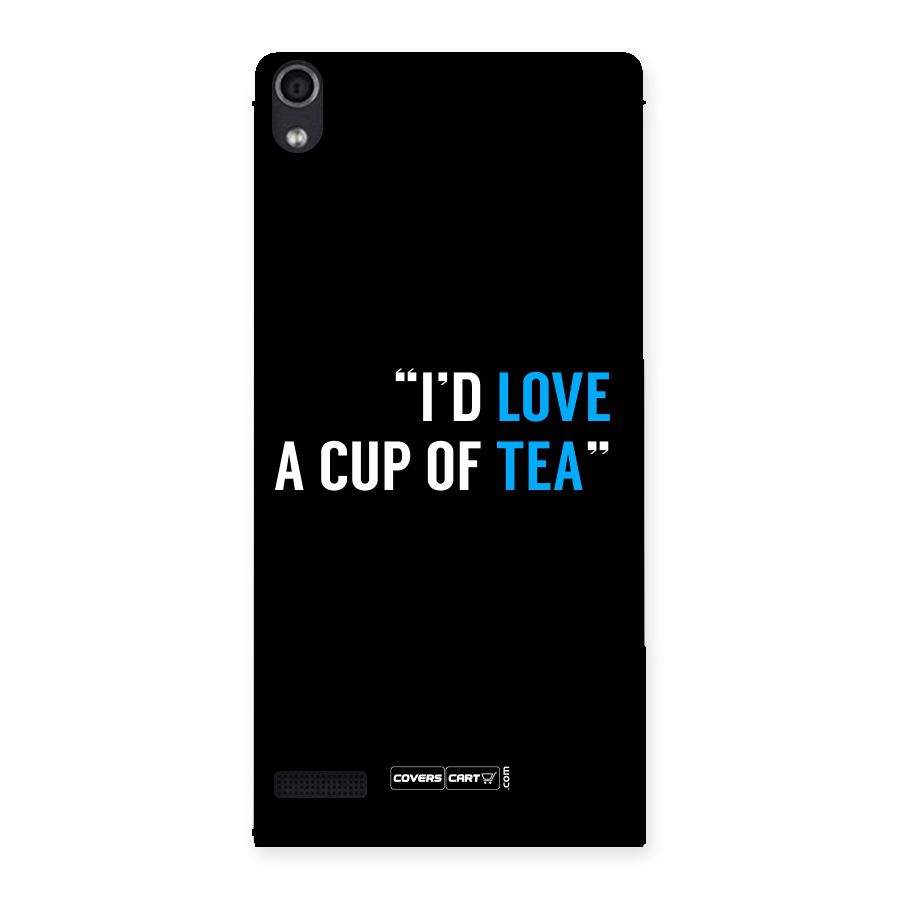 Love Tea Back Case for Ascend P6