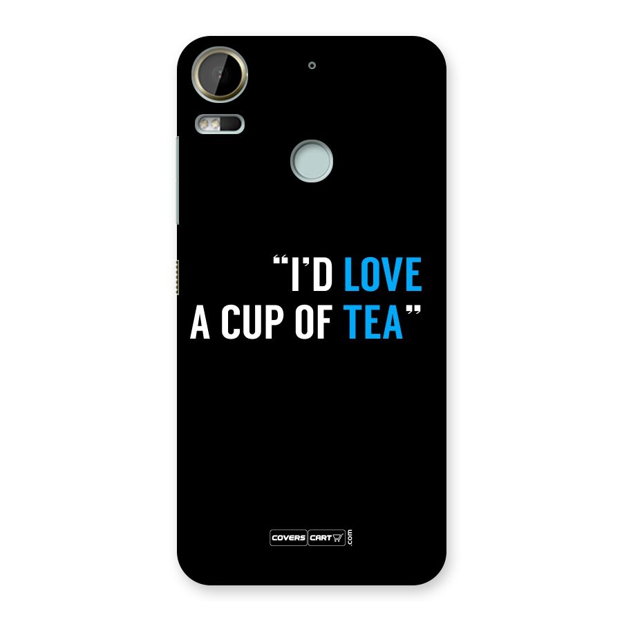 Love Tea Back Case for Desire 10 Pro