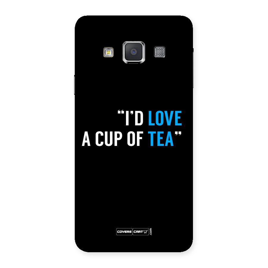 Love Tea Back Case for Galaxy A3