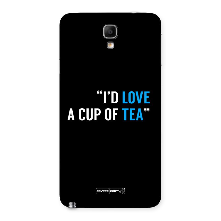 Love Tea Back Case for Galaxy Note 3 Neo
