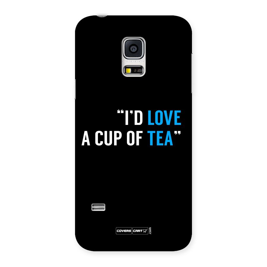 Love Tea Back Case for Galaxy S5 Mini
