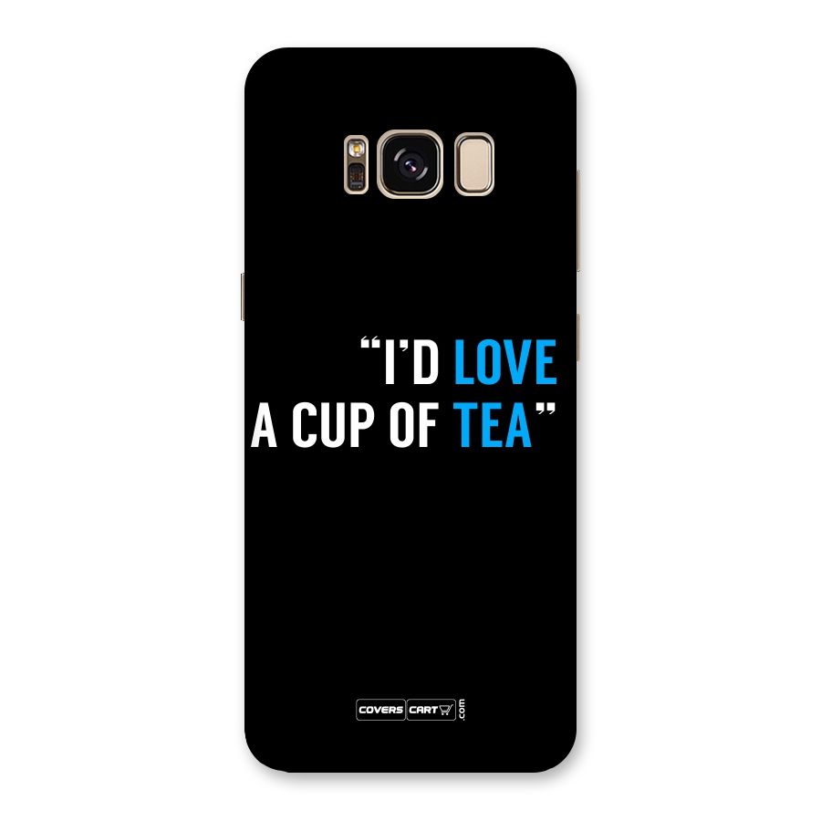 Love Tea Back Case for Galaxy S8