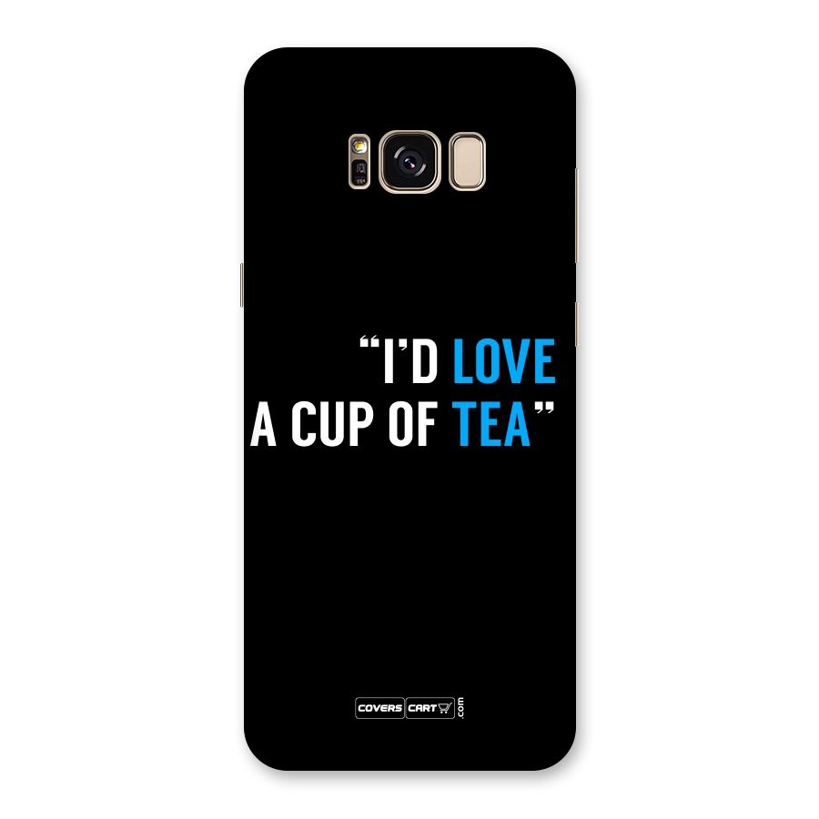 Love Tea Back Case for Galaxy S8 Plus