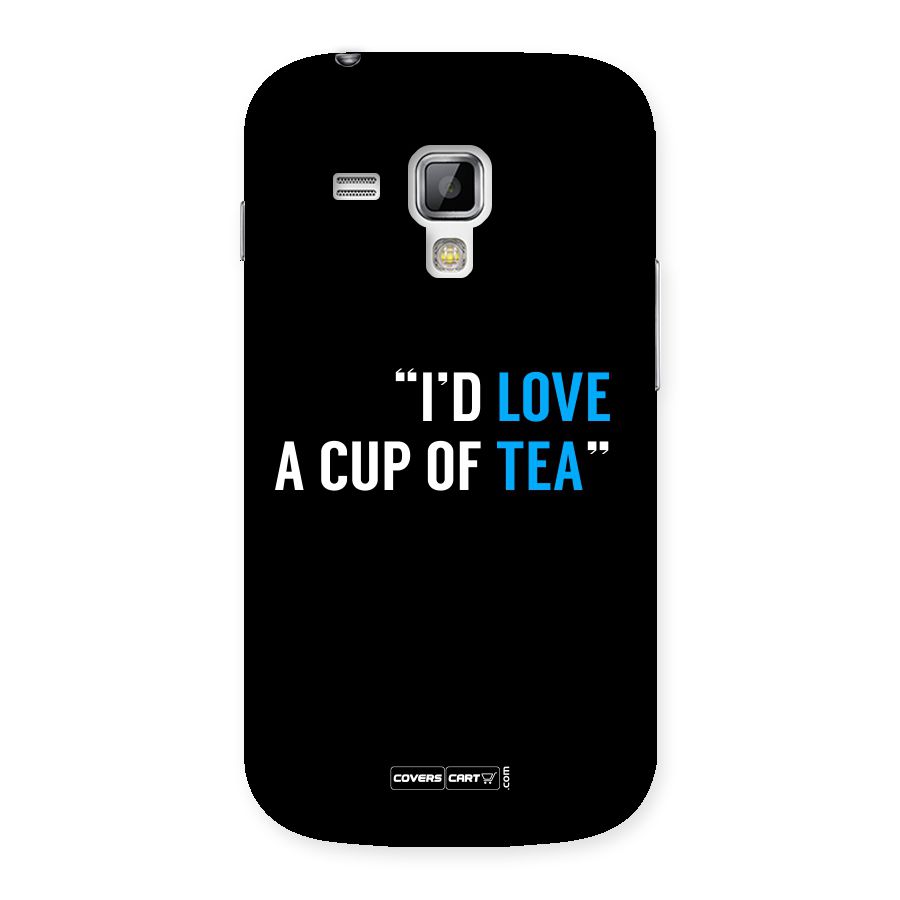 Love Tea Back Case for Galaxy S Duos