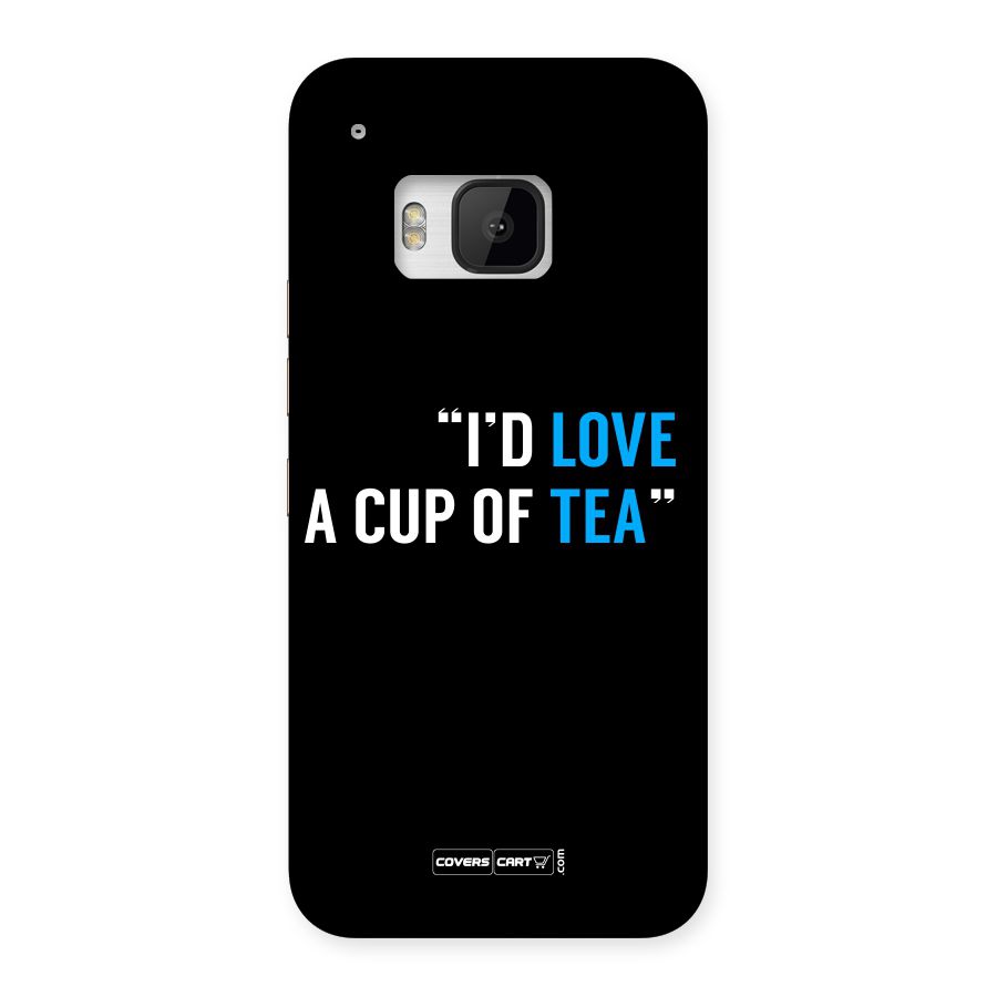 Love Tea Back Case for HTC One M9