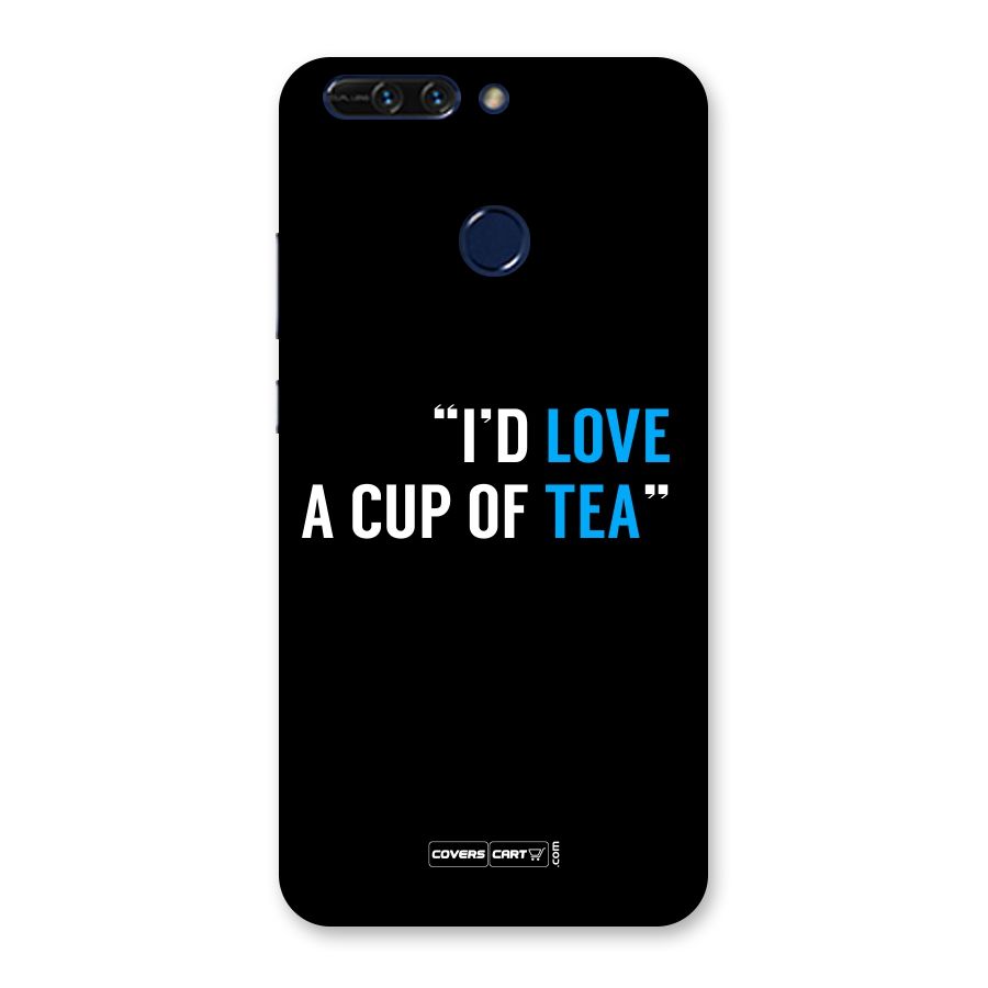 Love Tea Back Case for Honor 8 Pro
