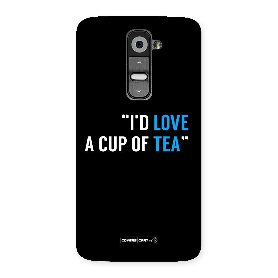 Love Tea Back Case for LG G2
