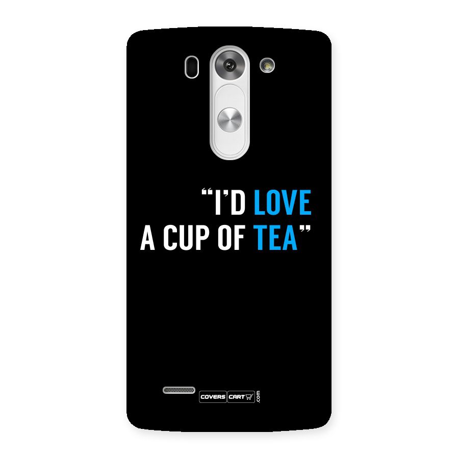 Love Tea Back Case for LG G3 Mini