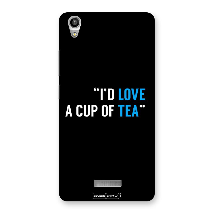 Love Tea Back Case for Lava Pixel V1