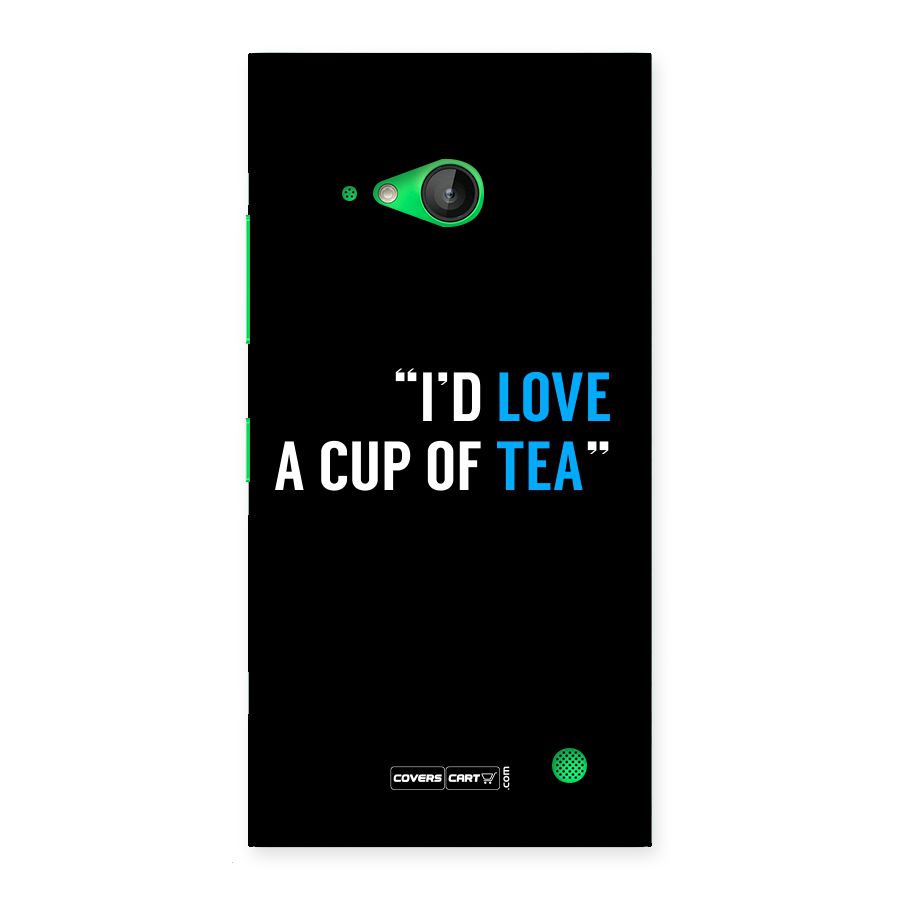 Love Tea Back Case for Lumia 730