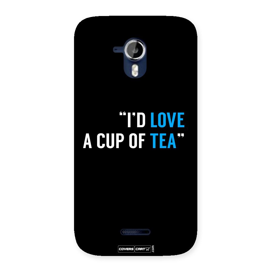 Love Tea Back Case for Micromax Canvas Magnus A117
