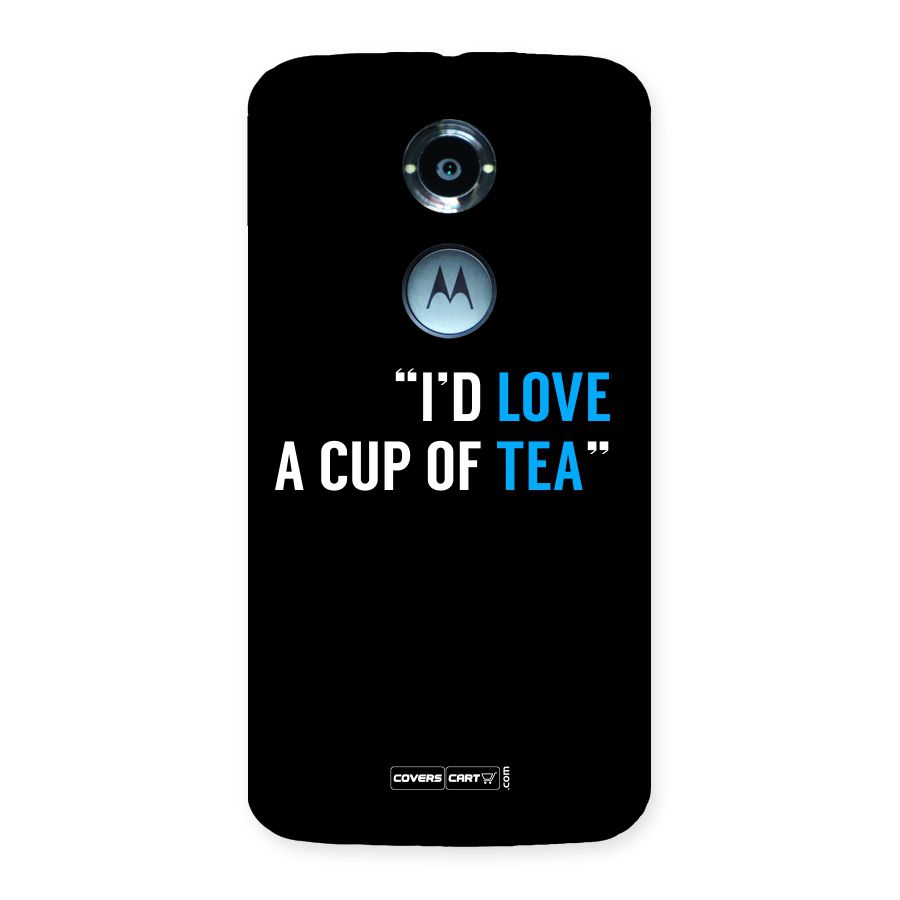 Love Tea Back Case for Moto X 2nd Gen