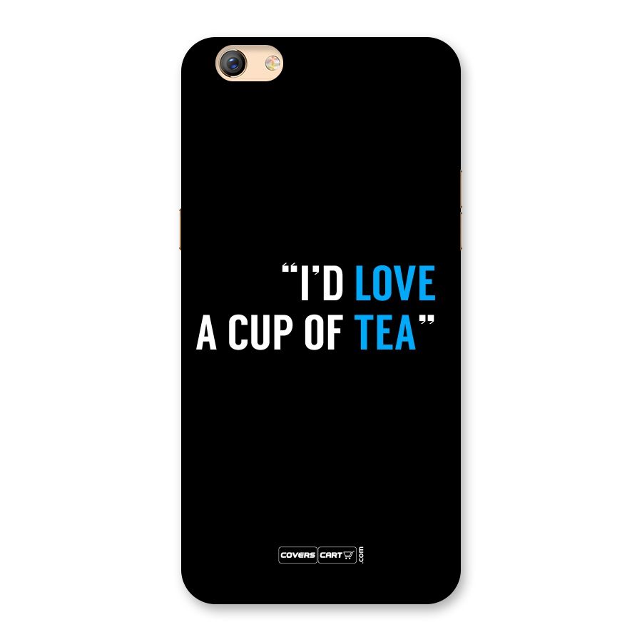 Love Tea Back Case for Oppo F3 Plus