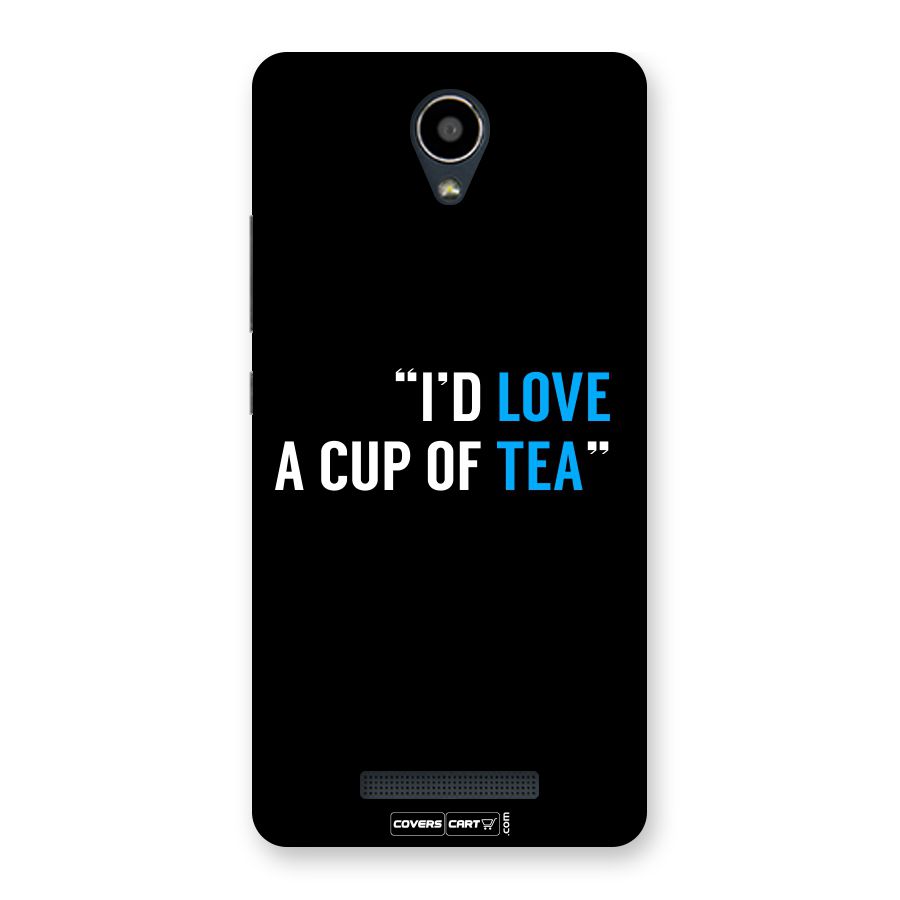 Love Tea Back Case for Redmi Note 2