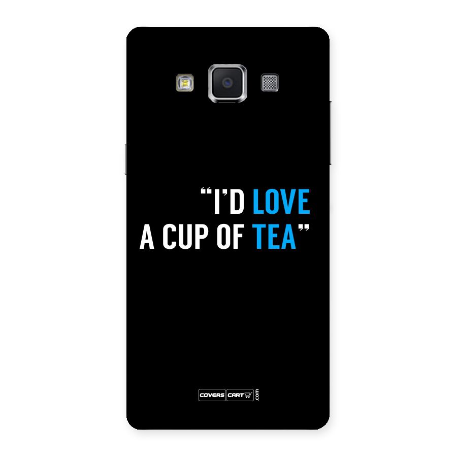 Love Tea Back Case for Samsung Galaxy A5