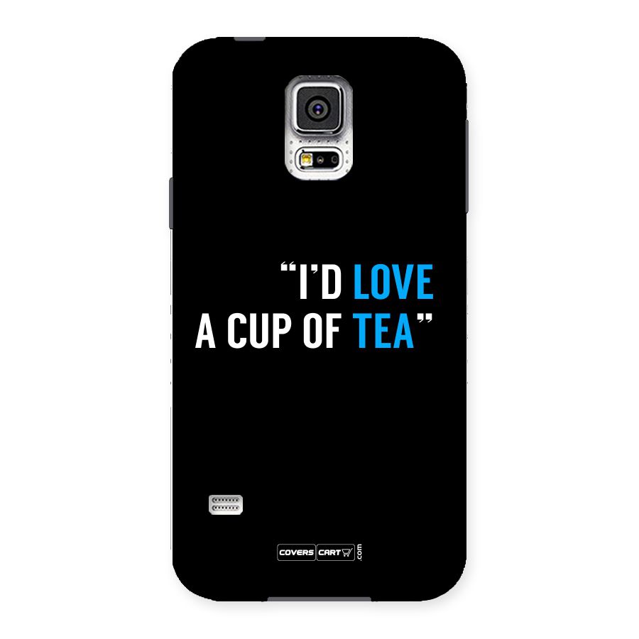 Love Tea Back Case for Samsung Galaxy S5