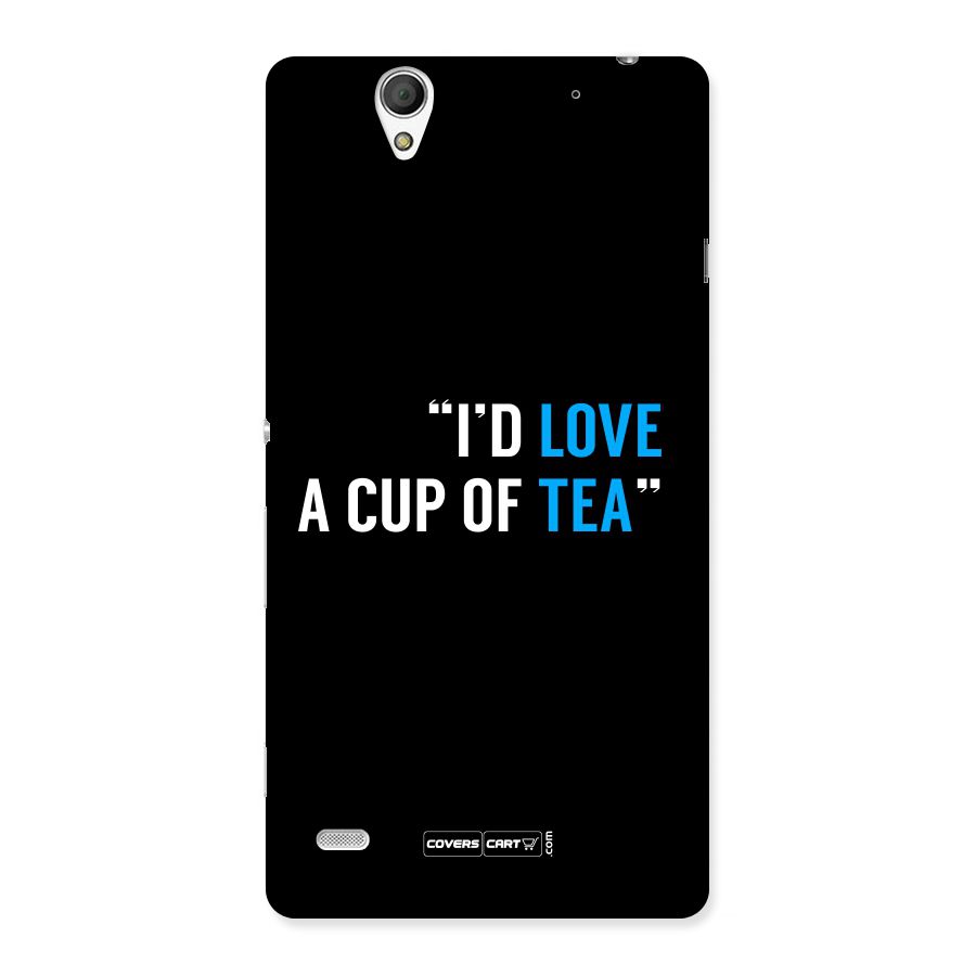 Love Tea Back Case for Sony Xperia C4