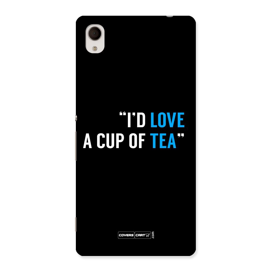 Love Tea Back Case for Sony Xperia M4