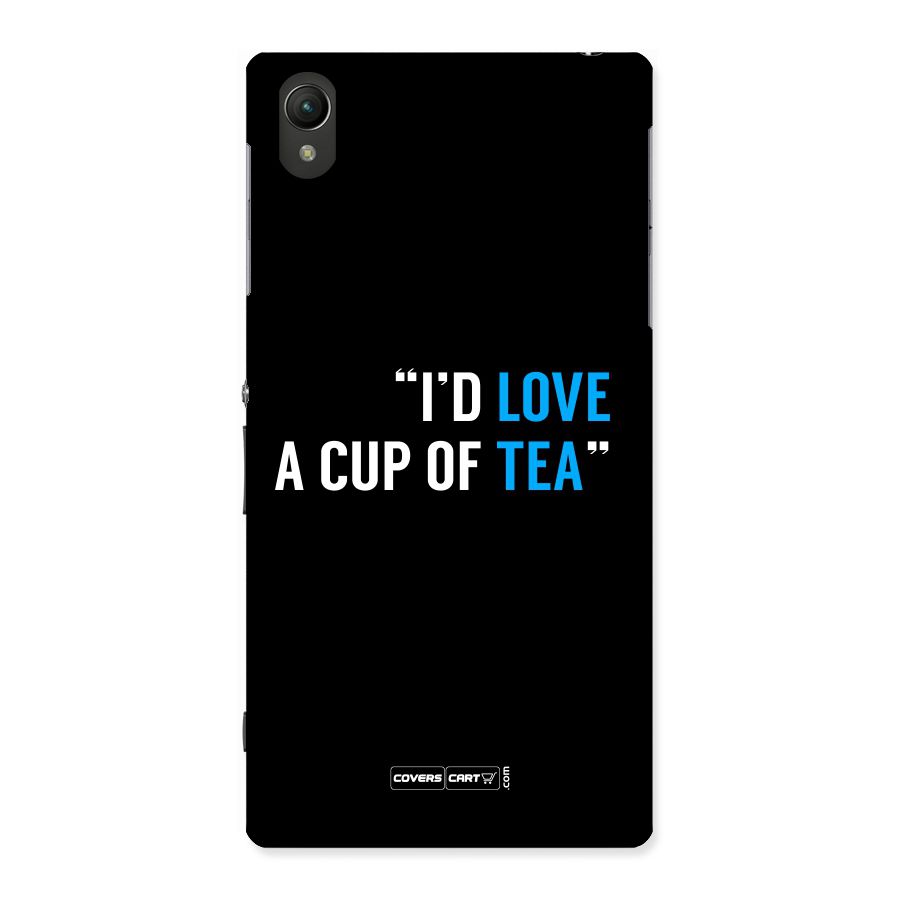 Love Tea Back Case for Sony Xperia Z1