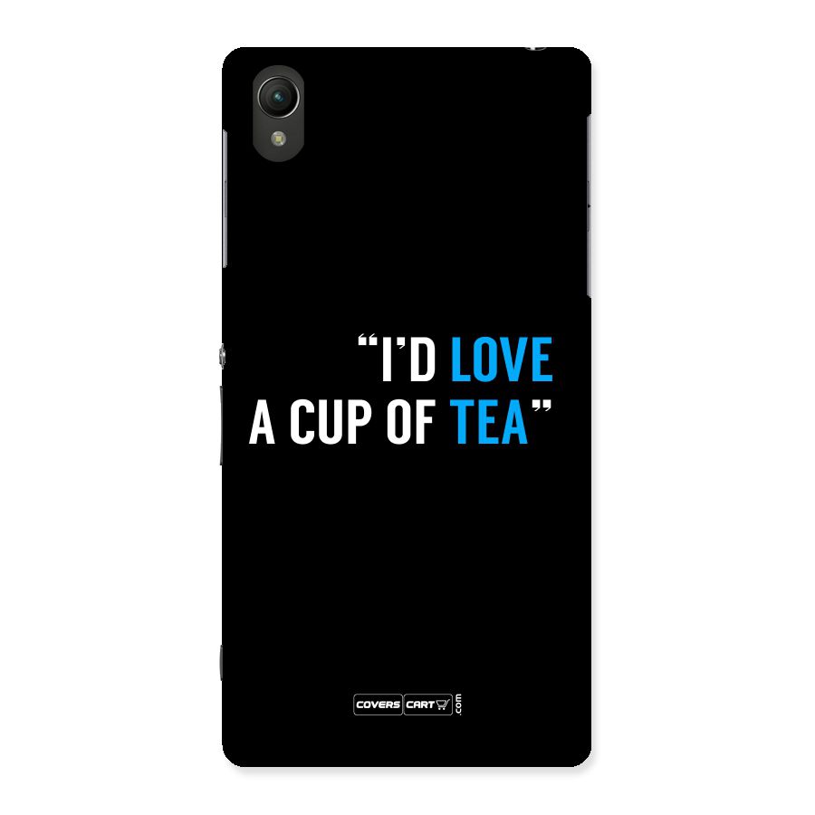 Love Tea Back Case for Sony Xperia Z2