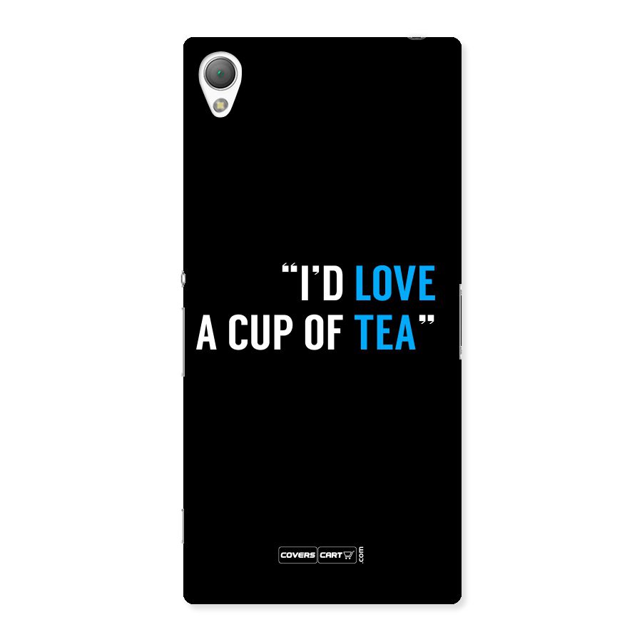 Love Tea Back Case for Sony Xperia Z3