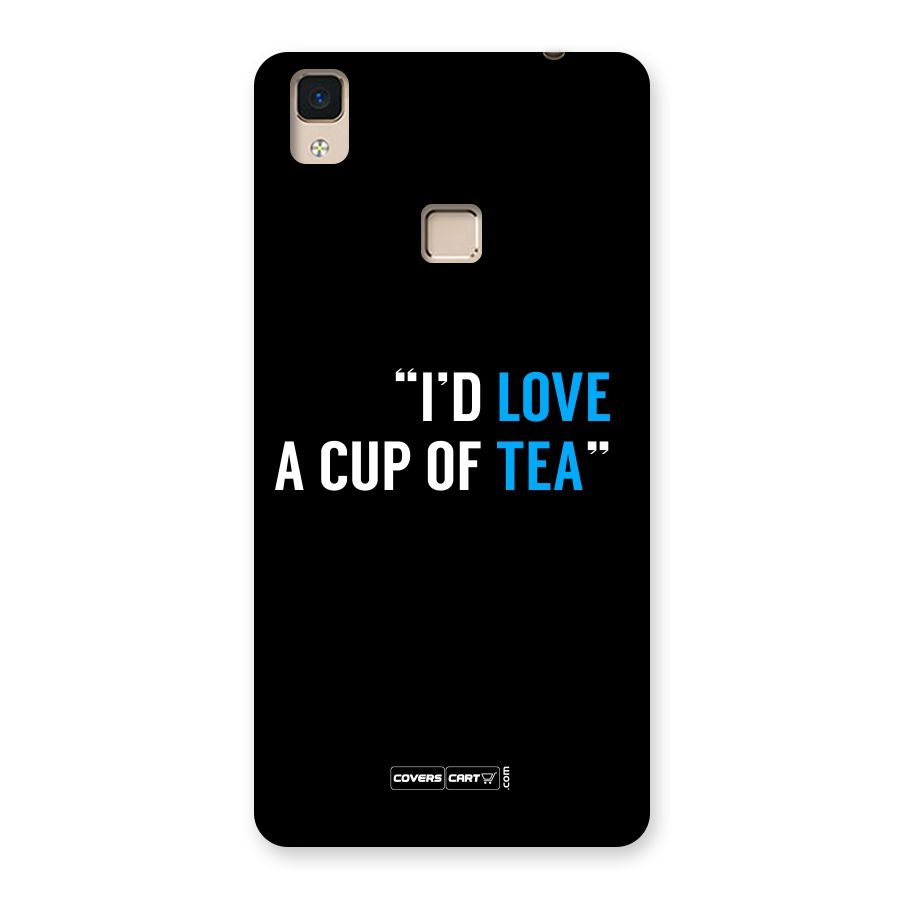 Love Tea Back Case for V3 Max