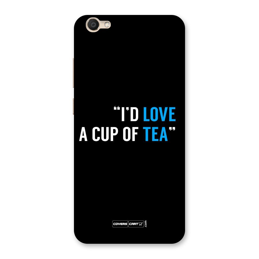 Love Tea Back Case for Vivo V5