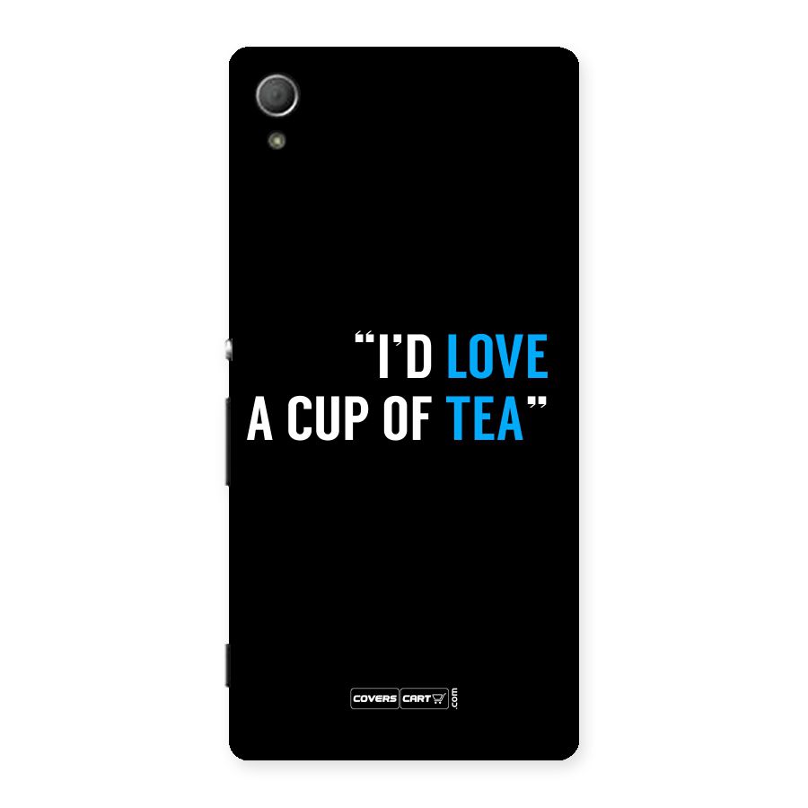Love Tea Back Case for Xperia Z4