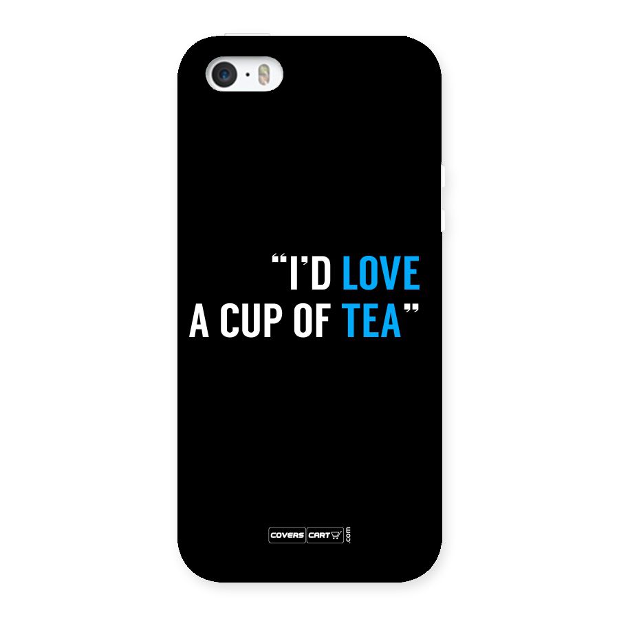 Love Tea Back Case for iPhone 5 5S