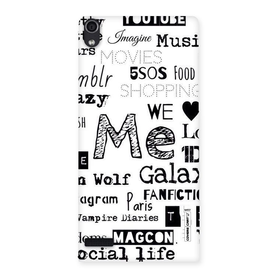 Love Things Back Case for Ascend P6