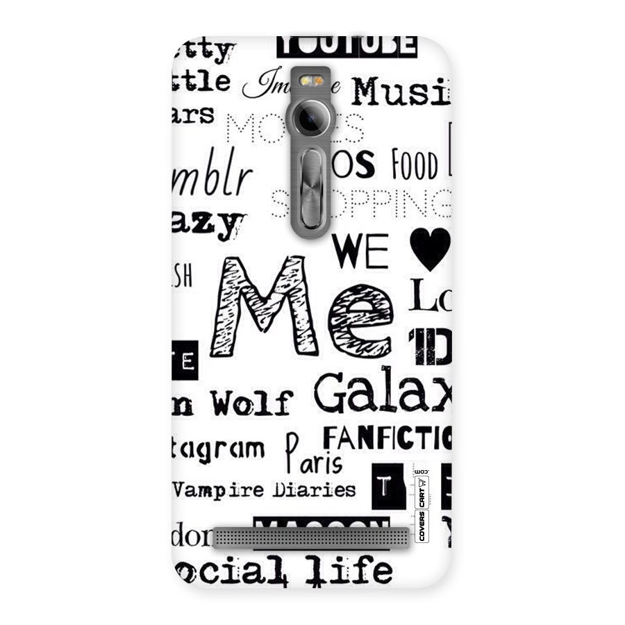 Love Things Back Case for Asus Zenfone 2