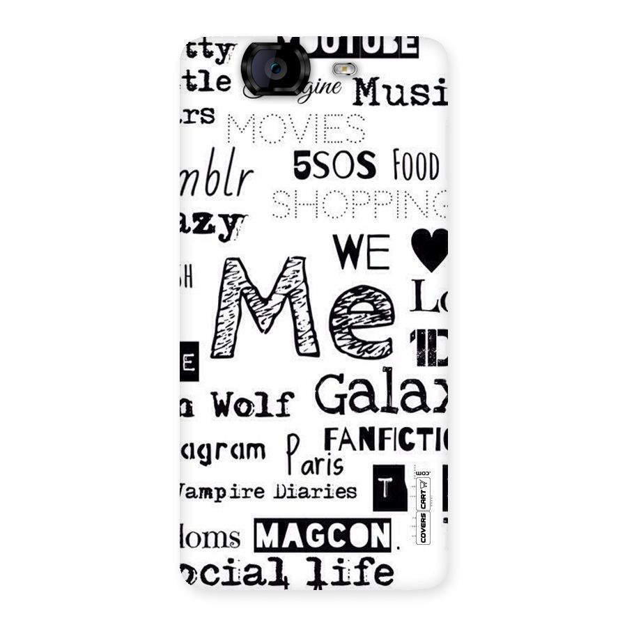 Love Things Back Case for Canvas Knight A350