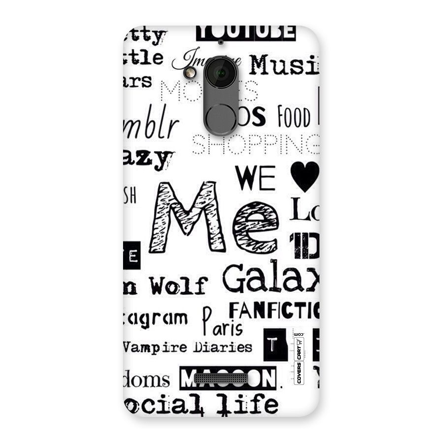 Love Things Back Case for Coolpad Note 5