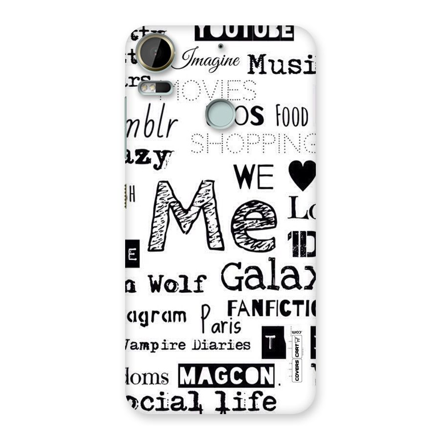 Love Things Back Case for Desire 10 Pro