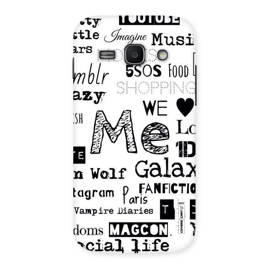 Love Things Back Case for Galaxy Ace 3