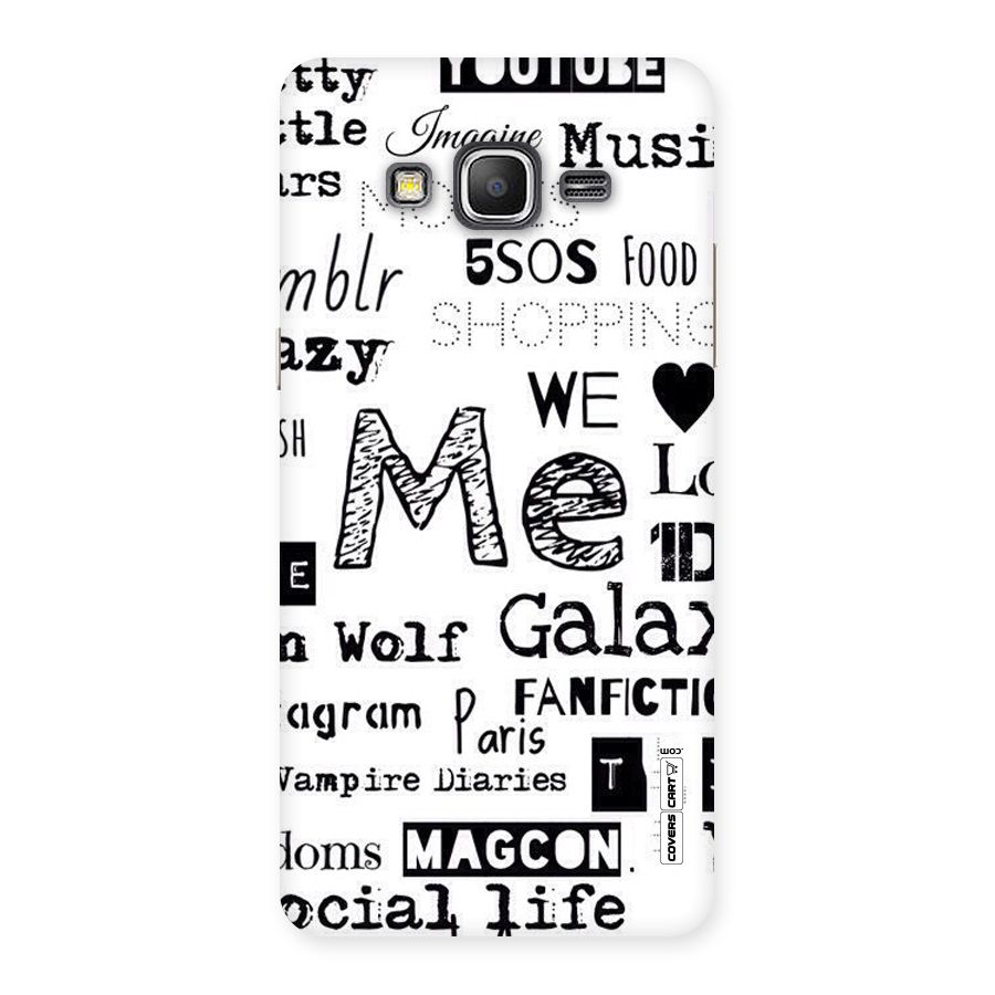 Love Things Back Case for Galaxy Grand Prime