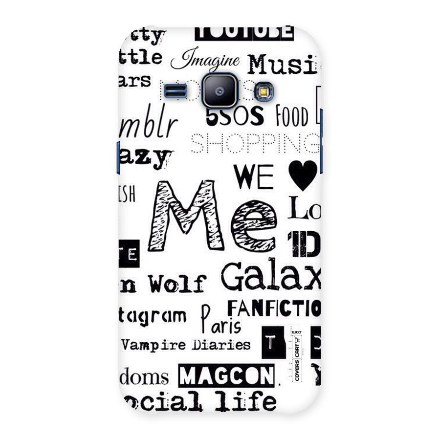 Love Things Back Case for Galaxy J1
